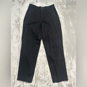 Z. Cavaricci Vintage Chinos Pants Women’s 28 Black High Waisted